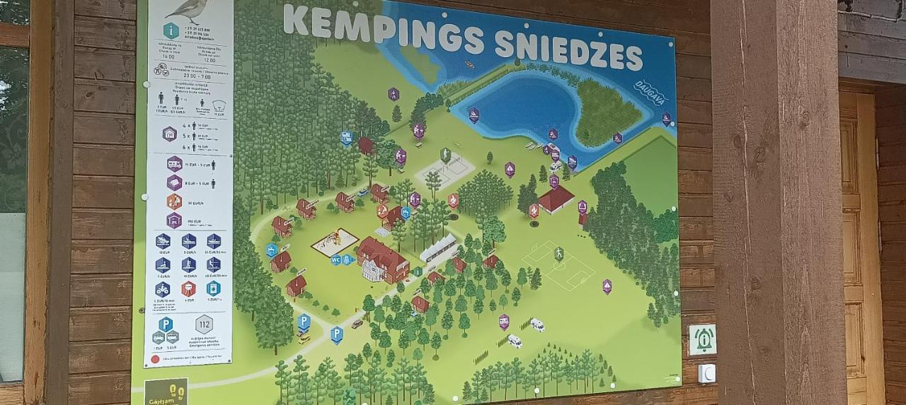 Kempings Sniedzes Кегумс Экстерьер фото